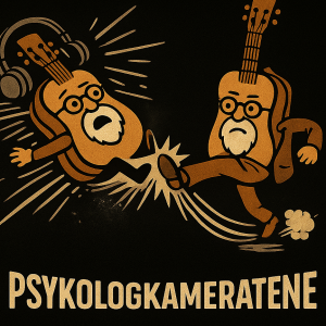 Hvorfor må ledere gå - temaet illustreres med en figur som sparker en annen figur avgårde.